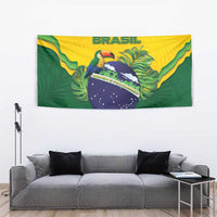 Brazil Tapestry Toco Toucan Tropical Vibes - Wonder Print Shop