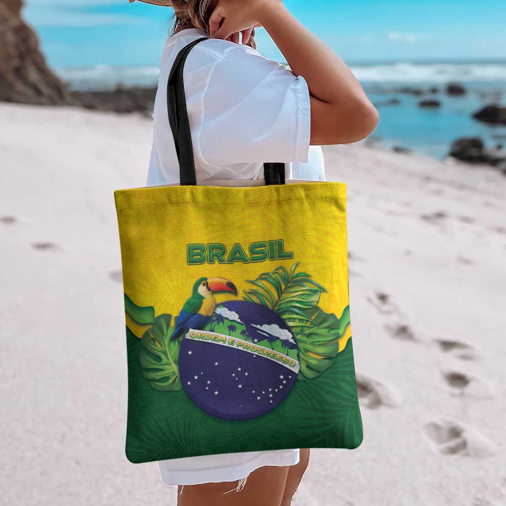 Brazil Tote Bag Toco Toucan Tropical Vibes - Wonder Print Shop