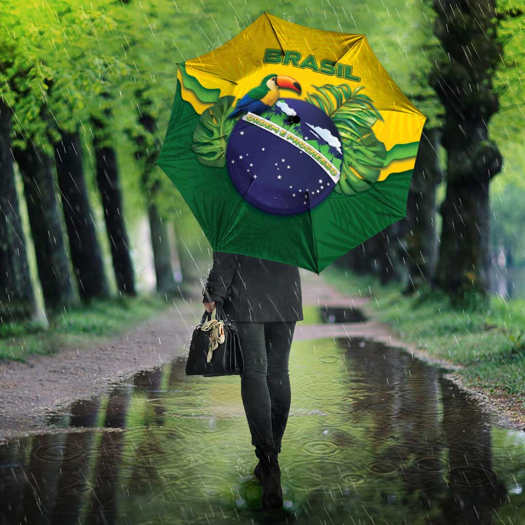Brazil Umbrella Toco Toucan Tropical Vibes - Wonder Print Shop