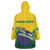 Personalized Brazil Wearable Blanket Hoodie Toco Toucan Tropical Vibes - Wonder Print Shop