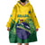 Personalized Brazil Wearable Blanket Hoodie Toco Toucan Tropical Vibes - Wonder Print Shop