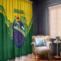 Brazil Window Curtain Toco Toucan Tropical Vibes - Wonder Print Shop