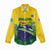Personalized Brazil Women Casual Shirt Toco Toucan Tropical Vibes - Wonder Print Shop