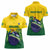 Personalized Brazil Women Polo Shirt Toco Toucan Tropical Vibes - Wonder Print Shop