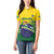 Personalized Brazil Women Polo Shirt Toco Toucan Tropical Vibes - Wonder Print Shop