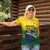 Personalized Brazil Women Polo Shirt Toco Toucan Tropical Vibes - Wonder Print Shop