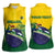 Personalized Brazil Women Sleeveless Polo Shirt Toco Toucan Tropical Vibes - Wonder Print Shop