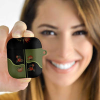 Western Yoke AirPods Case Tropical Hibiscus Cowboy Style - Wonder Print Shop