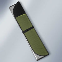 Western Yoke Auto Sun Shade Tropical Hibiscus Cowboy Style - Wonder Print Shop