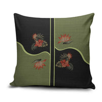 Western Yoke Pillow Cover Tropical Hibiscus Cowboy Style - Wonder Print Shop