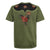 Western Yoke Rugby Jersey Tropical Hibiscus Cowboy Style - Wonder Print Shop