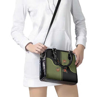 Western Yoke Shoulder Handbag Tropical Hibiscus Cowboy Style - Wonder Print Shop