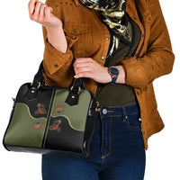 Western Yoke Shoulder Handbag Tropical Hibiscus Cowboy Style - Wonder Print Shop