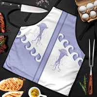 Western Yoke Apron Jellyfish And Water Bubbles Cowboy Style - Wonder Print Shop