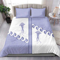 Western Yoke Bedding Set Jellyfish And Water Bubbles Cowboy Style - Wonder Print Shop