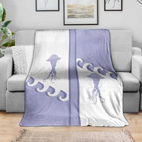 Western Yoke Blanket Jellyfish And Water Bubbles Cowboy Style - Wonder Print Shop