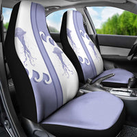 Western Yoke Car Seat Cover Jellyfish And Water Bubbles Cowboy Style - Wonder Print Shop