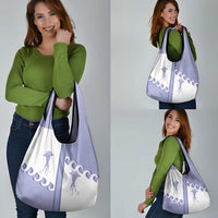 Western Yoke Grocery Bag Jellyfish And Water Bubbles Cowboy Style - Wonder Print Shop