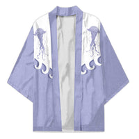 Western Yoke Kimono Jellyfish And Water Bubbles Cowboy Style - Wonder Print Shop
