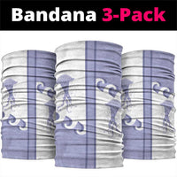 Western Yoke Neck Gaiter Jellyfish And Water Bubbles Cowboy Style - Wonder Print Shop