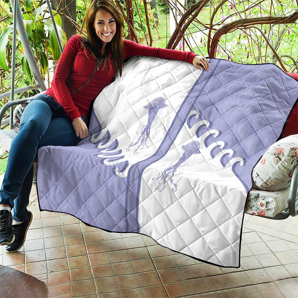 Western Yoke Quilt Jellyfish And Water Bubbles Cowboy Style - Wonder Print Shop