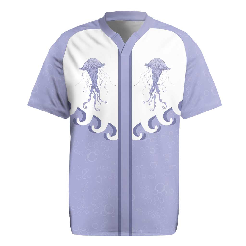 Western Yoke Rugby Jersey Jellyfish And Water Bubbles Cowboy Style - Wonder Print Shop