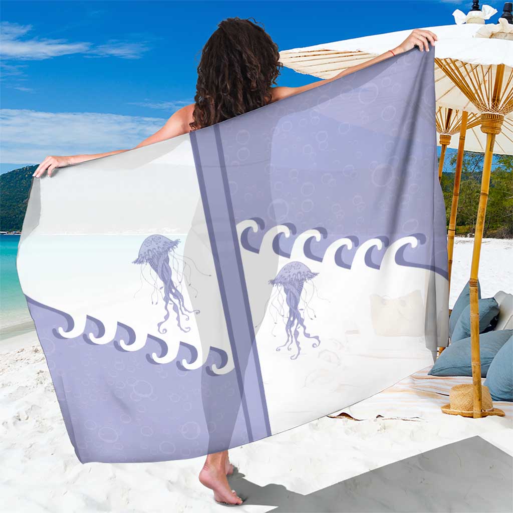 Western Yoke Sarong Jellyfish And Water Bubbles Cowboy Style - Wonder Print Shop