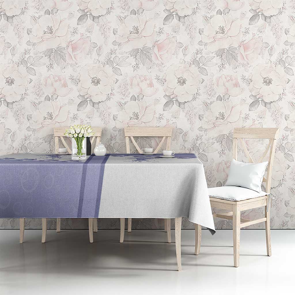 Western Yoke Tablecloth Jellyfish And Water Bubbles Cowboy Style - Wonder Print Shop