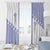 Western Yoke Window Curtain Jellyfish And Water Bubbles Cowboy Style - Wonder Print Shop