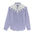 Western Yoke Women Casual Shirt Jellyfish And Water Bubbles Cowboy Style - Wonder Print Shop