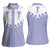 Western Yoke Women Sleeveless Polo Shirt Jellyfish And Water Bubbles Cowboy Style - Wonder Print Shop