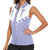 Western Yoke Women Sleeveless Polo Shirt Jellyfish And Water Bubbles Cowboy Style - Wonder Print Shop
