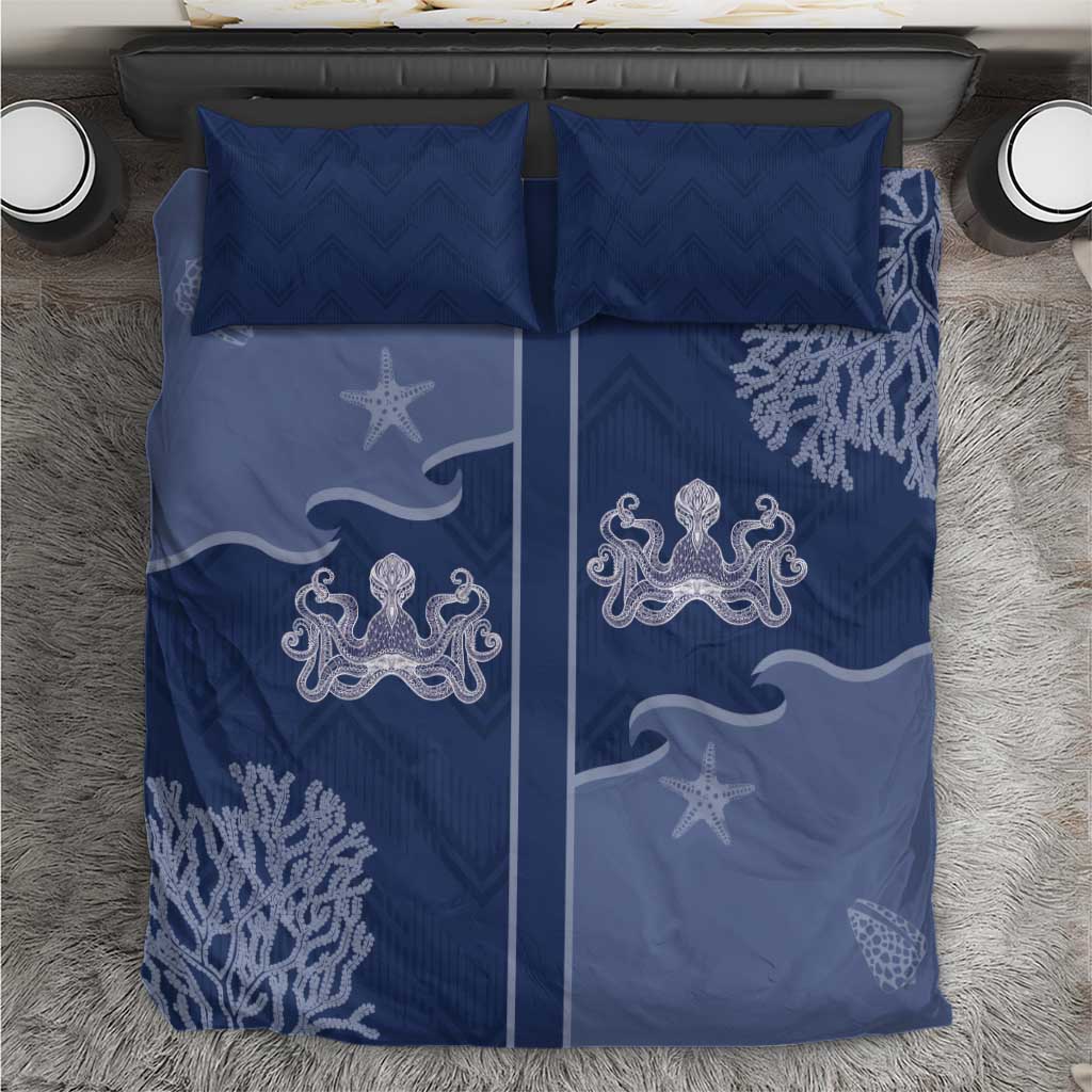 Western Yoke Bedding Set Octopus And Coral Cowboy Style - Wonder Print Shop