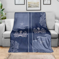 Western Yoke Blanket Octopus And Coral Cowboy Style - Wonder Print Shop