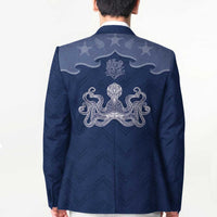 Western Yoke Blazer Octopus And Coral Cowboy Style - Wonder Print Shop