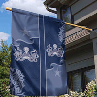 Western Yoke Garden Flag Octopus And Coral Cowboy Style - Wonder Print Shop