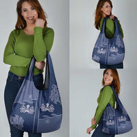 Western Yoke Grocery Bag Octopus And Coral Cowboy Style - Wonder Print Shop