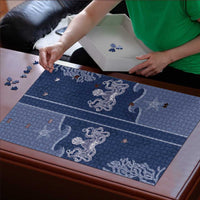 Western Yoke Puzzle Octopus And Coral Cowboy Style - Wonder Print Shop