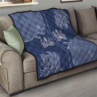 Western Yoke Quilt Octopus And Coral Cowboy Style - Wonder Print Shop