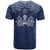 Western Yoke T Shirt Octopus And Coral Cowboy Style - Wonder Print Shop