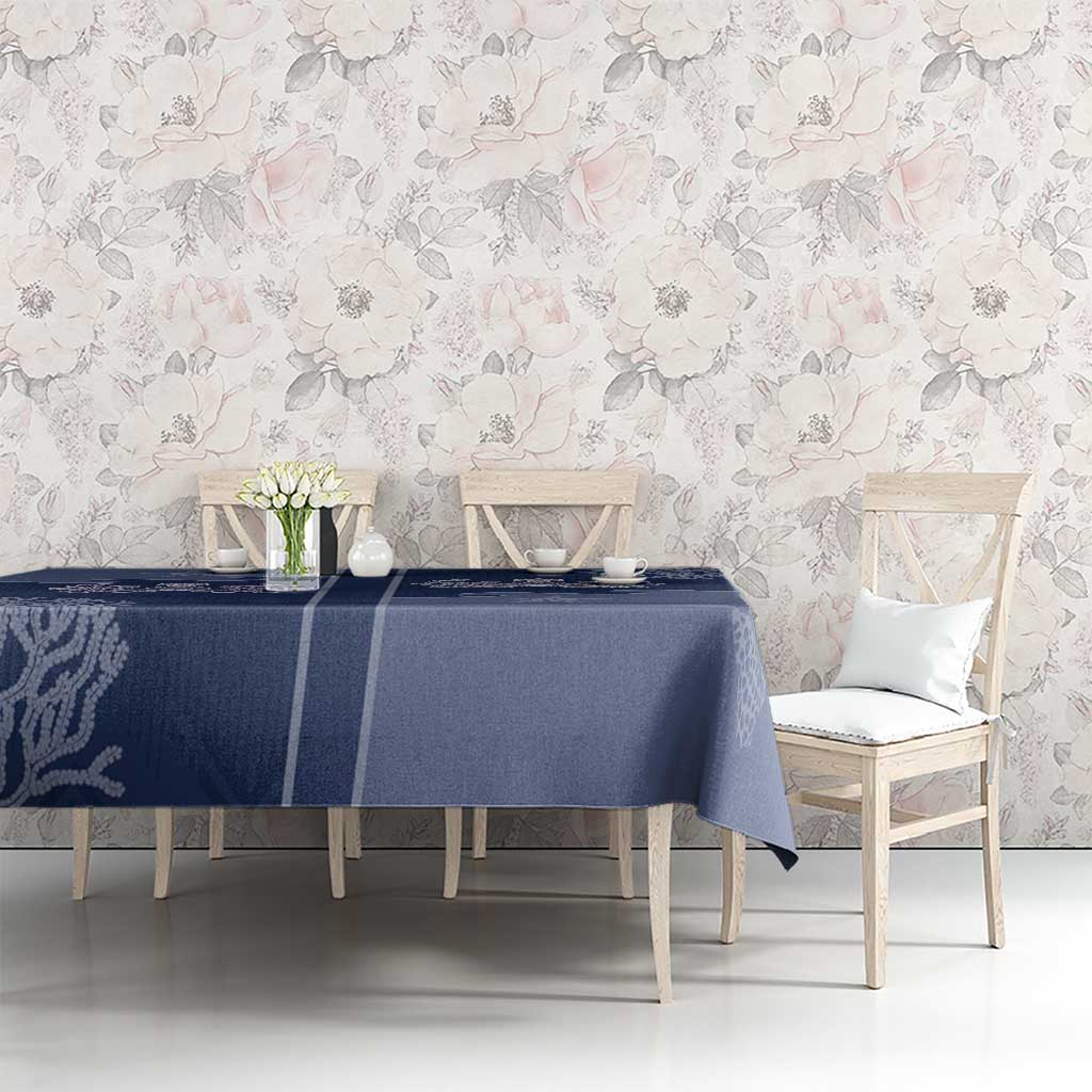 Western Yoke Tablecloth Octopus And Coral Cowboy Style - Wonder Print Shop