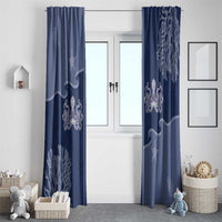 Western Yoke Window Curtain Octopus And Coral Cowboy Style - Wonder Print Shop