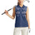 Western Yoke Women Sleeveless Polo Shirt Octopus And Coral Cowboy Style - Wonder Print Shop