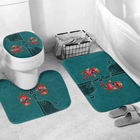 Western Yoke Bathroom Set Flamingo Relax Cowboy Style - Wonder Print Shop