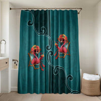 Western Yoke Bathroom Set Flamingo Relax Cowboy Style - Wonder Print Shop