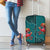 Western Yoke Luggage Cover Flamingo Relax Cowboy Style - Wonder Print Shop