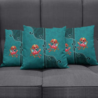 Western Yoke Pillow Cover Flamingo Relax Cowboy Style - Wonder Print Shop