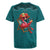 Western Yoke Rugby Jersey Flamingo Relax Cowboy Style - Wonder Print Shop