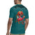 Western Yoke Rugby Jersey Flamingo Relax Cowboy Style - Wonder Print Shop