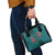 Western Yoke Shoulder Handbag Flamingo Relax Cowboy Style - Wonder Print Shop